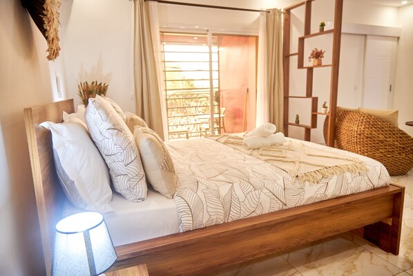 1 Schlafzimmer, Bügeleisen/Bügelbrett, kostenloses WLAN, Bettwäsche