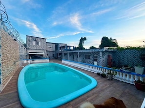 Outdoor pool - Pousada da Ildi (Itanhaém)
