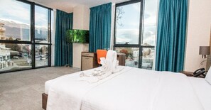 Premium Room, City View | Premium bedding, minibar, desk, laptop workspace