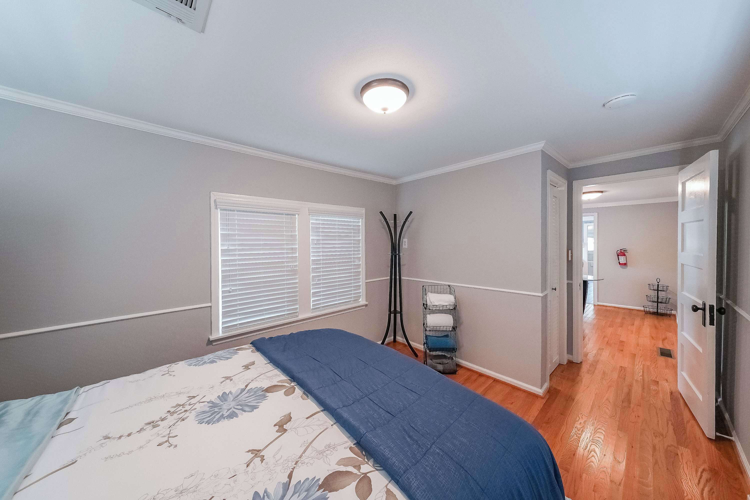 2 bedrooms, iron/ironing board, travel crib, WiFi