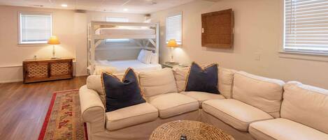 4 bedrooms, iron/ironing board, travel crib, WiFi