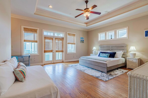 4 bedrooms, iron/ironing board, travel crib, WiFi