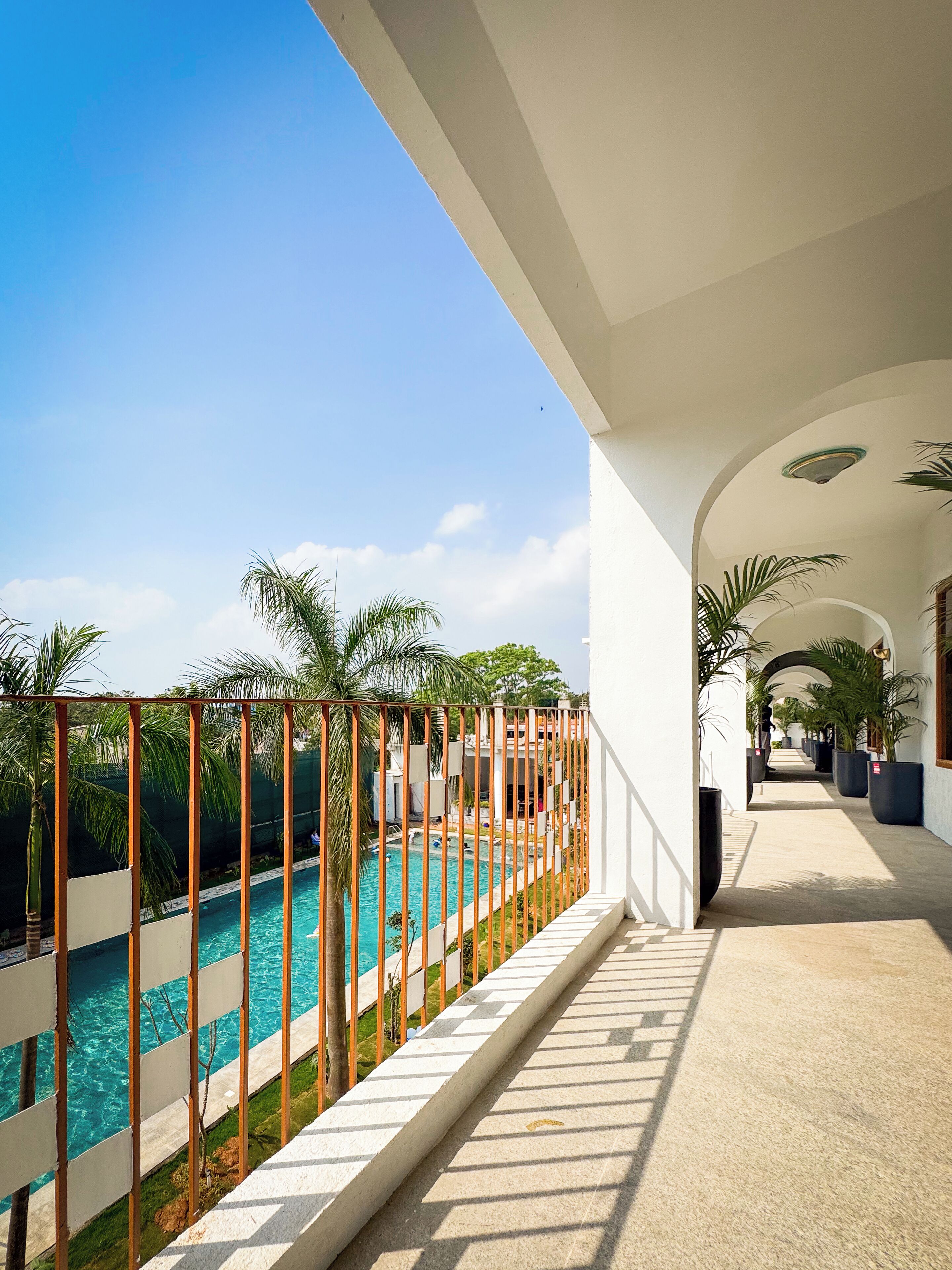 Standard Double Room, Pool View | Terrace/patio