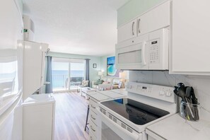 Fridge, microwave, oven, stovetop - Once Upon A Dream | Beachfront, Pools | Activity Passes (Panama City Beach)
