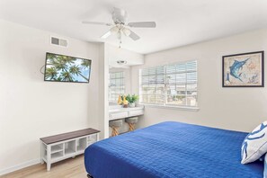 2 多间卧室、熨斗/熨衣板、WiFi、床单