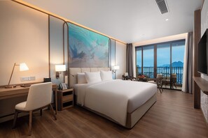 Superior-studiosviitti, parveke, näköala laaksoon | 1 makuuhuone, äänieristys, silitysrauta/-lauta, ilmainen Wi-Fi