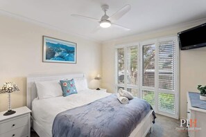 4 bedrooms, iron/ironing board, travel crib, WiFi