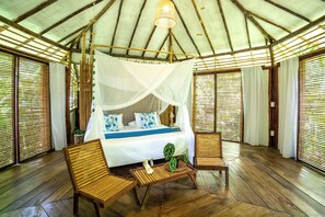 Luxury Double Room, 1 King Bed, Balcony, Garden View | Free WiFi