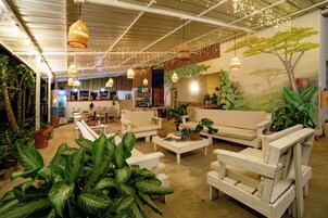 Sala de estar en el lobby