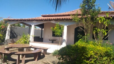 "5-Bedroom House Steps from Santa Clara Beach: Tranquility, Security"