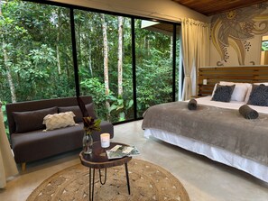 1 bedroom, in-room safe, desk, travel cot - Bungalow Heliconia I Tropical I Quiet I La Fortuna (Provinz Alajuela, San Carlos, Costa Rica)