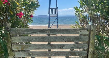 Hellenic Escapes: Bright & Cozy Beachfront Studio