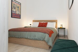 1 室のベッドルーム、アイロン / アイロン台、WiFi、ベッドシーツ