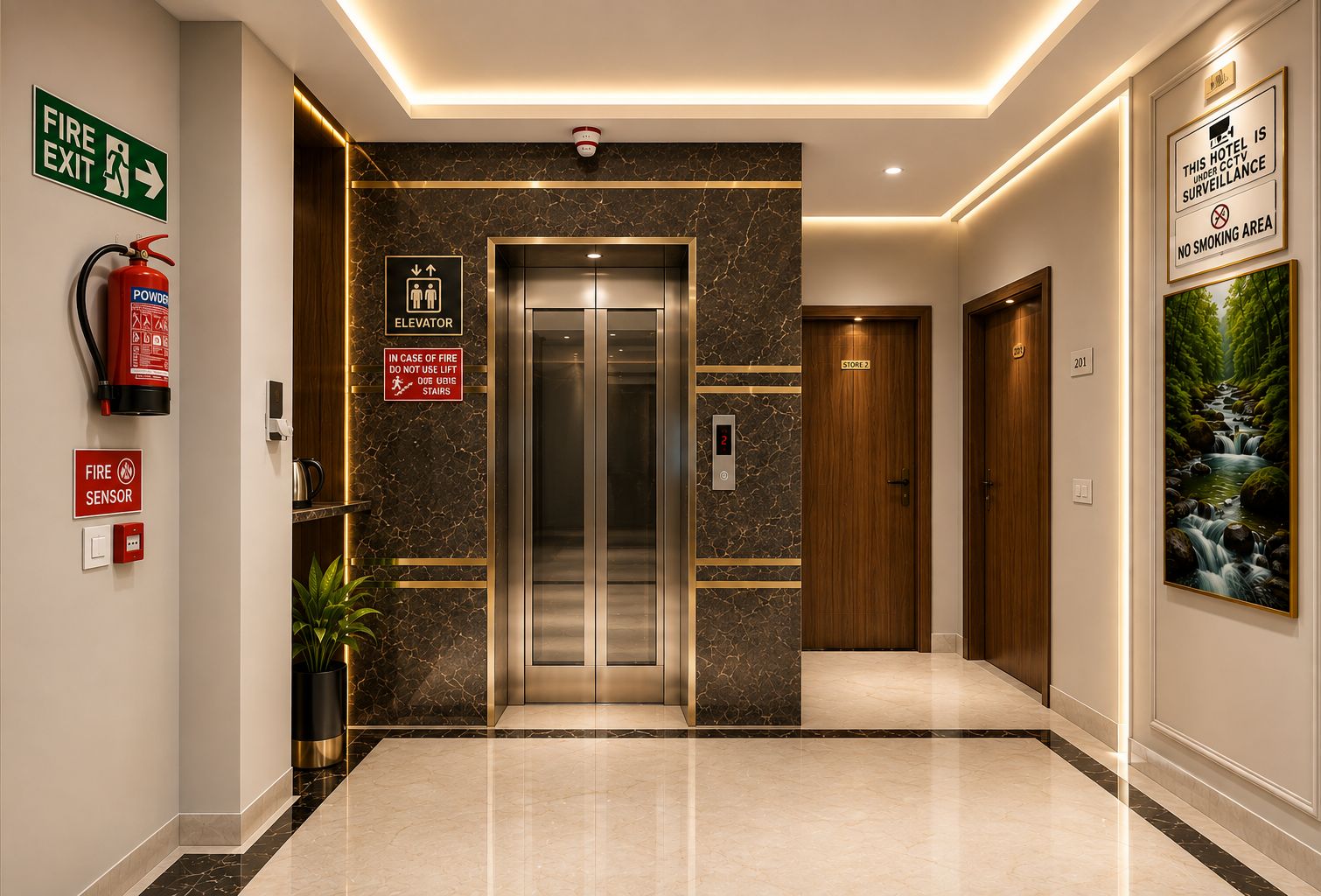 Detalle del interior