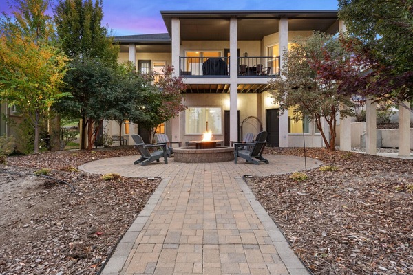 Beautiful outside courtyard - shared between the two casitas and the main home