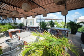 Restauration en plein air