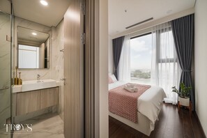 Deluxe Apartment, 2 Bedrooms, City View