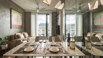 Superior Apartment, 2 Bedrooms, City View | View from room