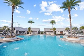 Una piscina riscaldata
