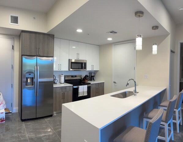 Fridge, microwave, oven, stovetop - Brand new 2BR condo! Located within Bonita Fairways 5.5 miles from Bonita Beach! (Bonita Springs)