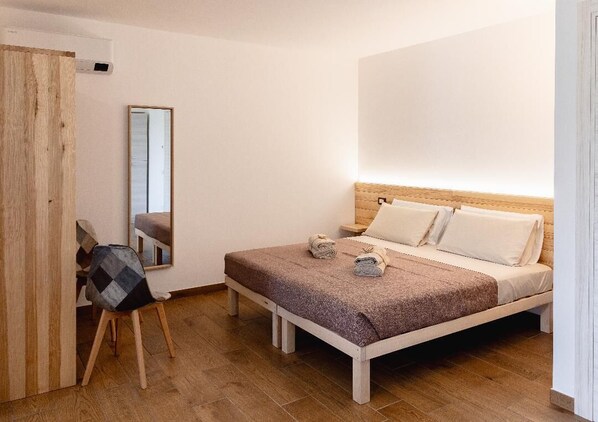 2 habitaciones, wifi y ropa de cama