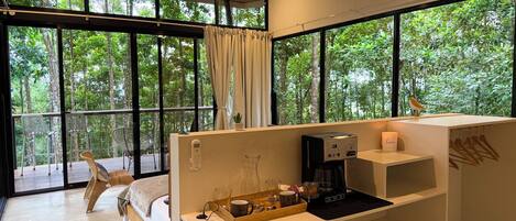 1 makuuhuone, työpöytä, vauvan matkasänky, ilmainen Wi-Fi