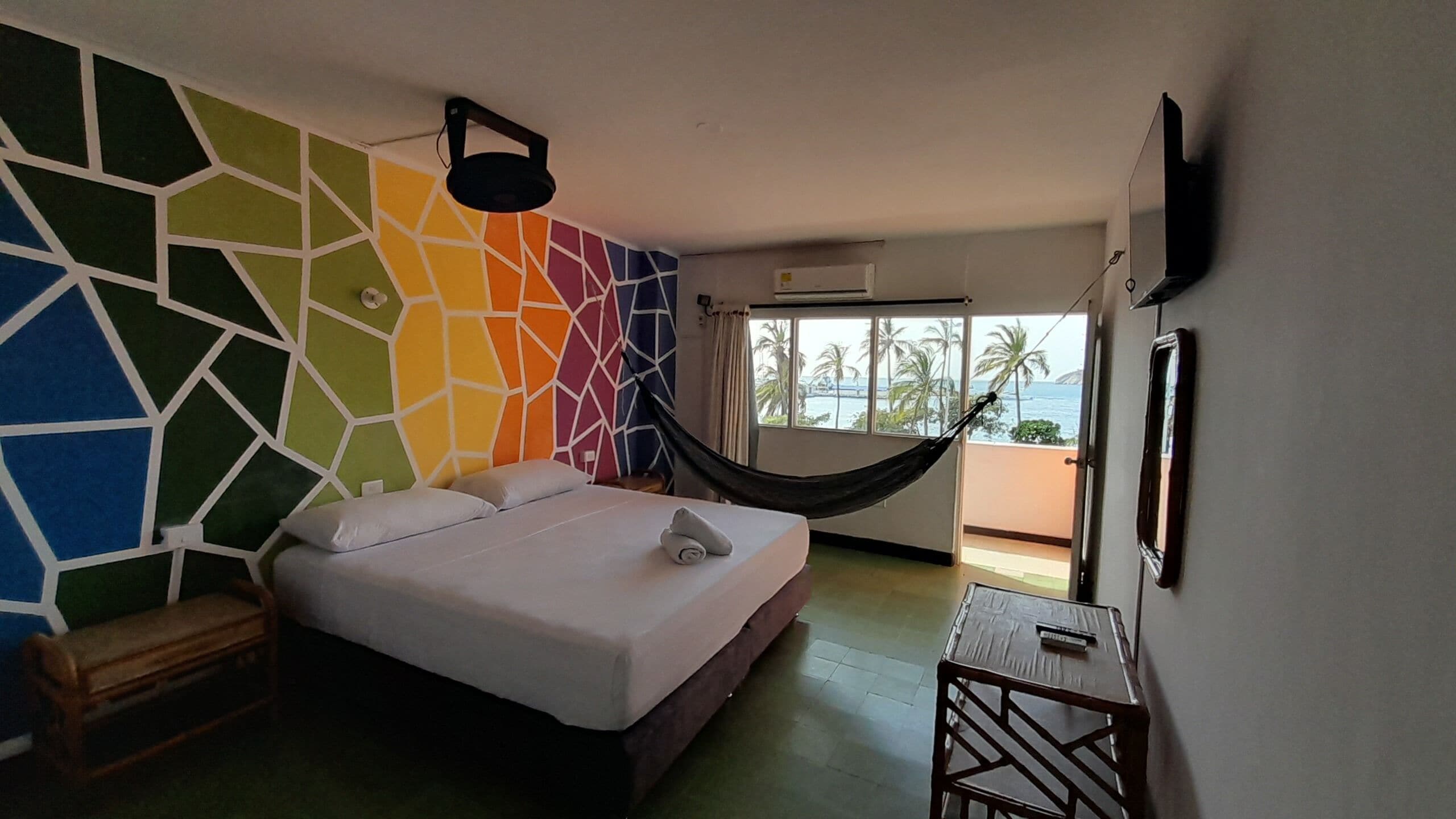 Quarto standard, 1 cama King, para não fumantes, vista para o oceano | Wi-Fi de cortesia, roupa de cama