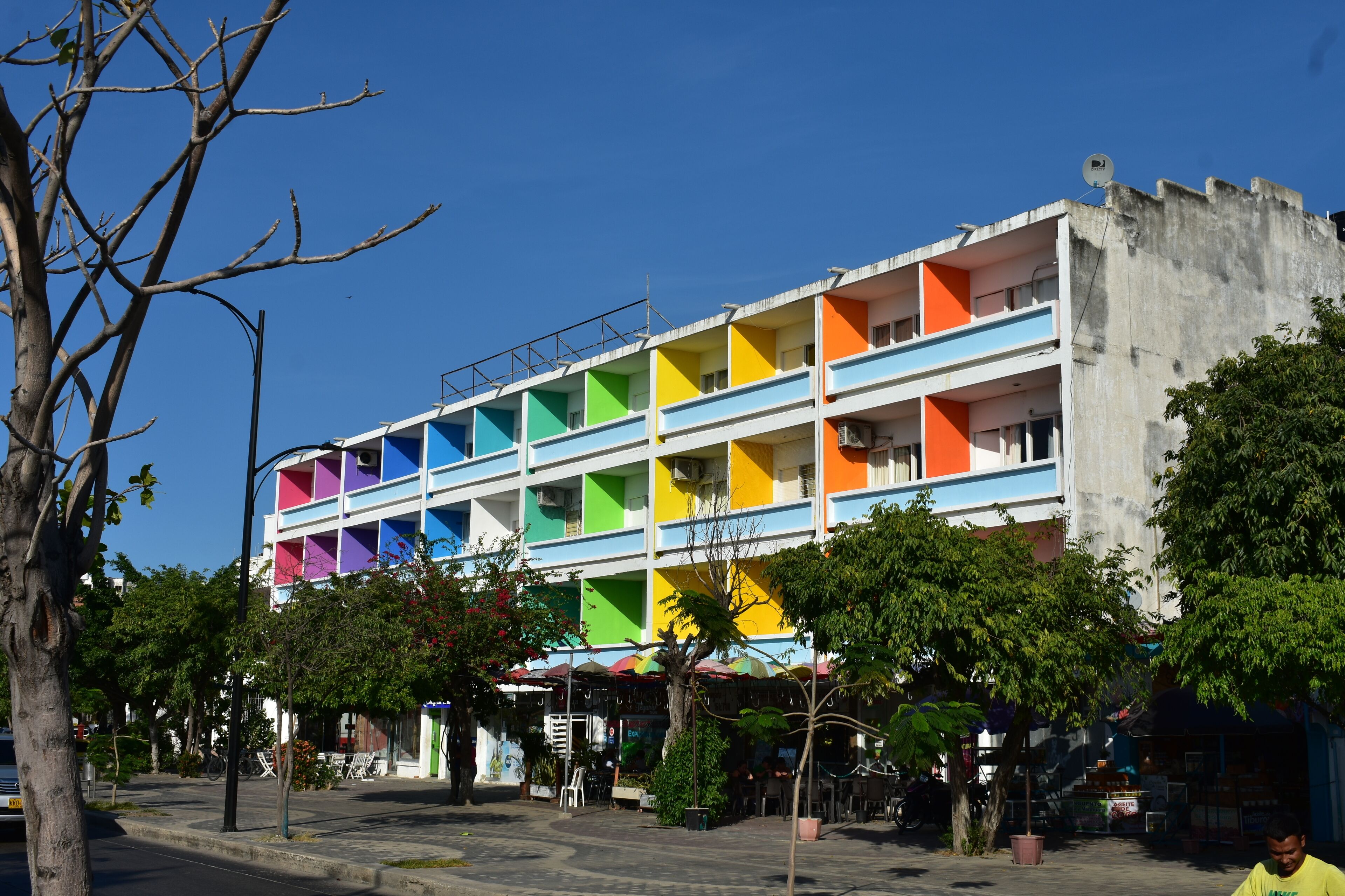 Fachada de la propiedad