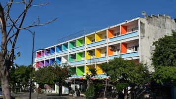 Façade de l’hébergement