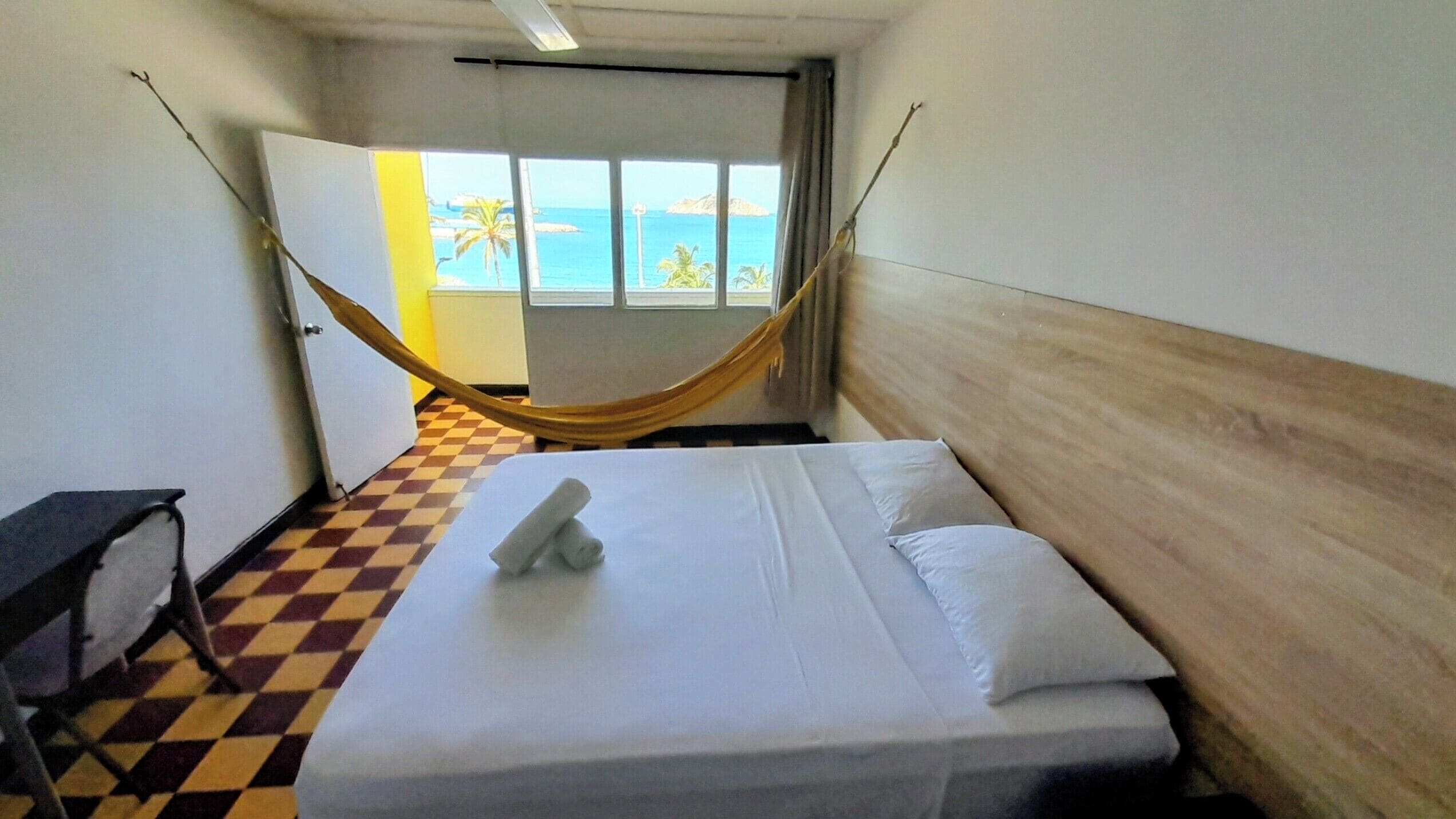 Standard Double Room, 1 Double Bed, Balcony, Sea View (#409) | Free WiFi, bed sheets