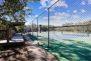 Sports court - Silver Lining - Pet Friendly, Beach Access, Private Pool, Beach Gear Credit Included! (St George Island)