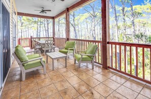 Terrace/patio - Silver Lining - Pet Friendly, Beach Access, Private Pool, Beach Gear Credit Included! (St George Island)
