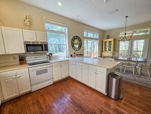 Private kitchen - Silver Lining - Pet Friendly, Beach Access, Private Pool, Beach Gear Credit Included! (St George Island)