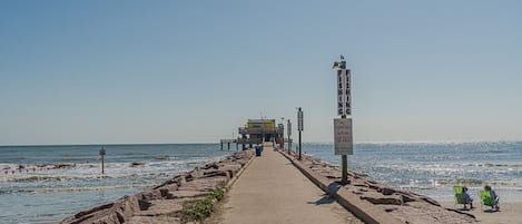 Tæt på stranden
