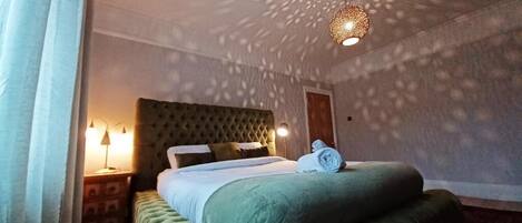 Deluxe Double Room, Courtyard View | Blackout drapes, soundproofing, iron/ironing board, free WiFi