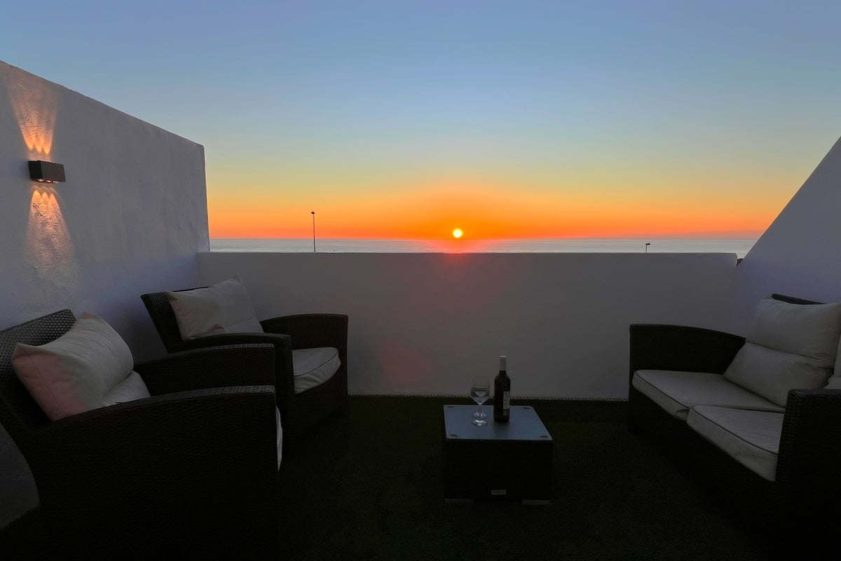 Bungalow Confort, vista al mar | Balcón