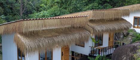 Façade de l’hébergement