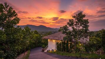 Villa de diseñador, 2 habitaciones, Terraza, vista al mar | Terraza o patio