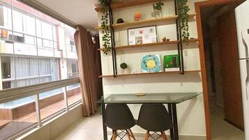 2 bedrooms, blackout curtains, iron/ironing board, free WiFi