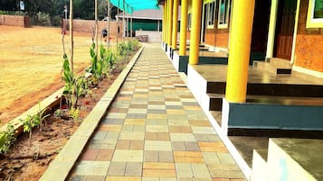 Fassade der Unterkunft