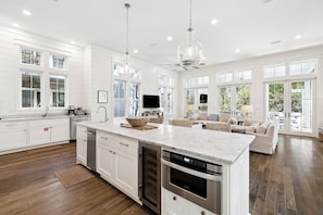 Fridge, microwave, oven, dishwasher - Magnolia Way|Private Community Beach Access|Watercolor Home w/ Private Pool (Watercolor)