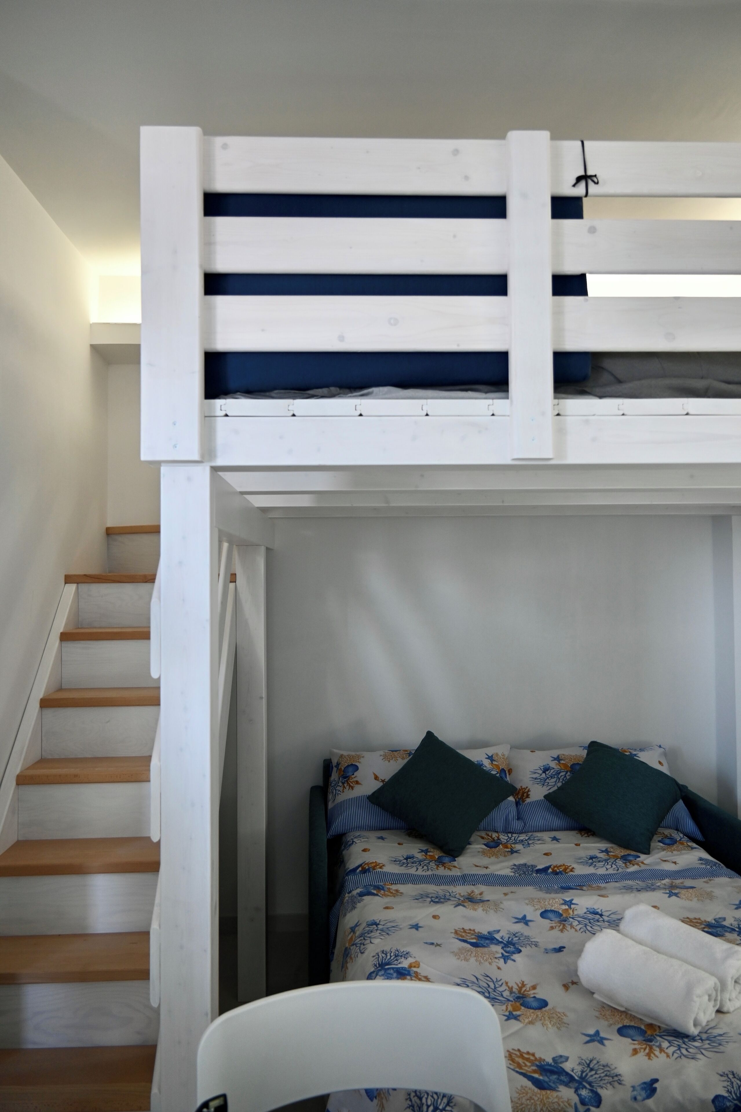 Superior kamer, uitzicht op stad, uitzicht op zee | Beddengoed