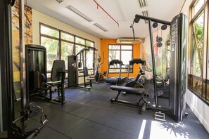 Suite | Fitness facility - Elegance Suítes Vila Olímpia (Sao Paulo)