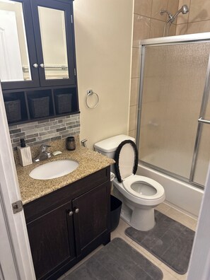 Hair dryer, towels, soap, toilet paper - Entire Apt in Heart of Chicago (Chicago)