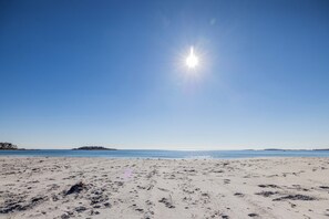 On the beach