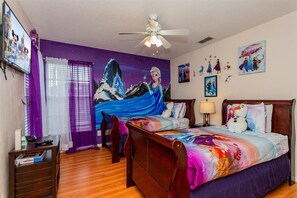 6 bedrooms, iron/ironing board, travel cot, free WiFi