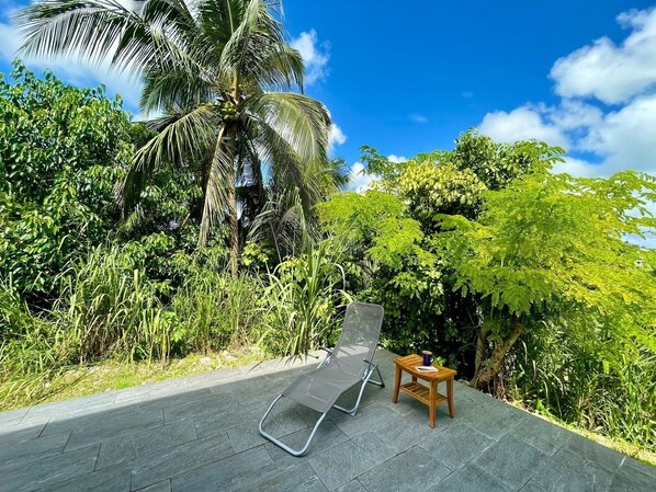 Terrace/patio - New 2 bedroom house, Sainte-Anne (Sainte-Anne)