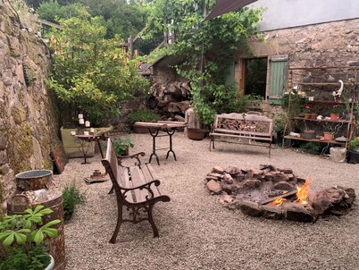 Rustic charm. Bakery and workshop converted to 2-bed house on a farm