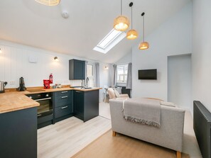 Luxury Apartment, 1 Bedroom, Courtyard View | Living area | TV - The Sands Sheringham (Sheringham)