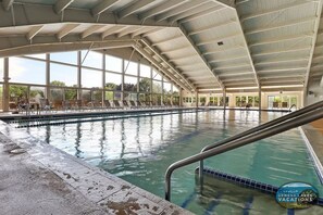 Indoor pool, a heated pool - Sunset Views of Lake Geneva (Fontana-On-Geneva Lake)